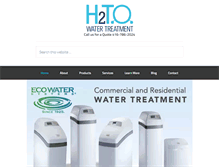 Tablet Screenshot of h2towaterfilters.com